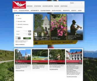 Oberwoelz-Lachtal.at(Willkommen im Urlaub in der Region Oberwölz) Screenshot