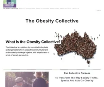 Obesityaustralia.org(The Collective) Screenshot