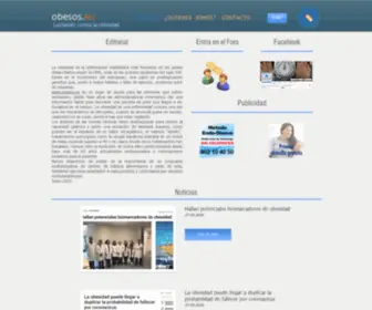 Obesos.net(Luchando contra la obesidad) Screenshot