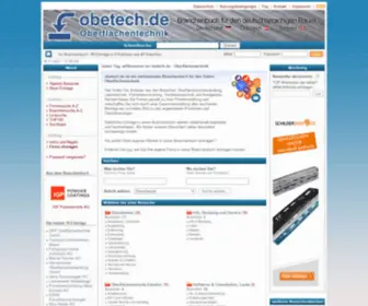 Obetech.de(Willkommen bei) Screenshot
