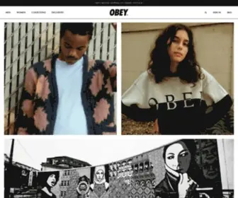 Obeyclothing.com.au(Obey Clothing Australia) Screenshot