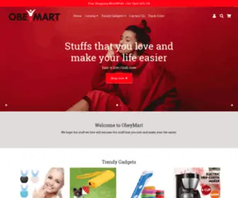 Obeymart.com(A Perfect Destination to Shop Online) Screenshot