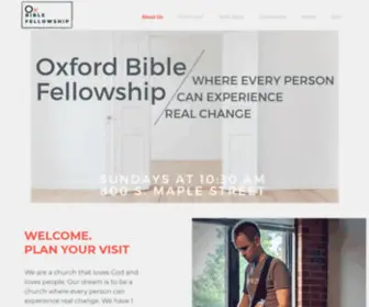 OBF.org(Oxford Bible Fellowship) Screenshot