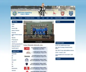 OBFZ.sk(Oblastný futbalový zväz Nitra) Screenshot