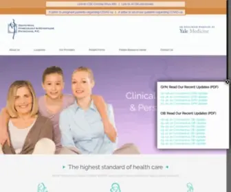 Obgynmenopause.com(Gynecology & Menopause Physicians) Screenshot