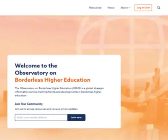 Obhe.ac.uk(Obhe) Screenshot