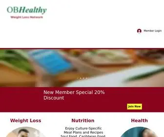 Obhealthy.com(O B Healthy) Screenshot