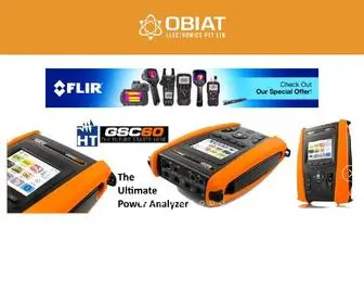 Obiat.com.au(Obiat Electronics Pty Ltd) Screenshot