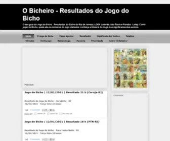 Obicheiro-Resultadosjogodobicho.com(Obicheiro Resultadosjogodobicho) Screenshot