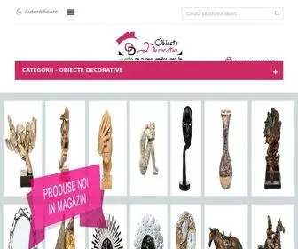 Obiectedecorative.com(Obiecte decorative) Screenshot