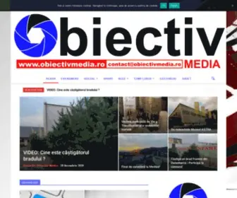 ObiectivMedia.ro(Cele mai noi stiri si informatii din Medias si localitatile din imprejurimi) Screenshot