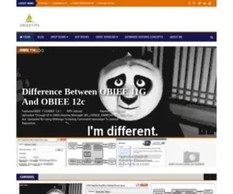 Obieetips.com(Data Warehouse) Screenshot