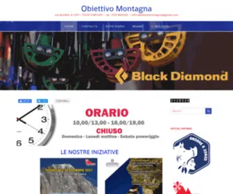 Obiettivomontagna.net(Via Arnolfo) Screenshot