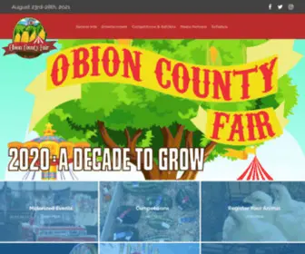 Obioncountyfair.net(The Obion County Fair) Screenshot