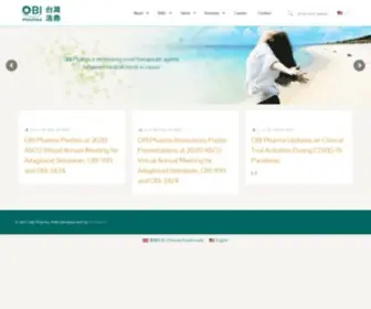 Obipharma.com(OBI) Screenshot