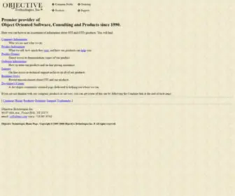 Object.com(Objective Technologies) Screenshot