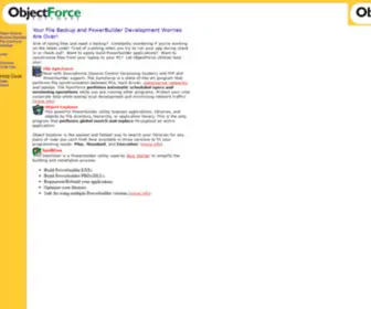 Objectforce.com(ObjectForce Software) Screenshot