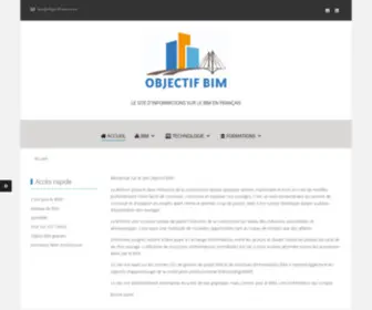 Objectif-Bim.com(BIM et maquette num) Screenshot