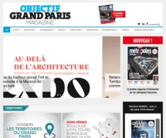 Objectifgrandparis.fr(Objectifgrandparis) Screenshot