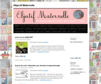 Objectifmaternelle.fr(Objectif maternelle) Screenshot