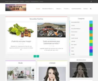 Objectifnews.com(Objectif News) Screenshot