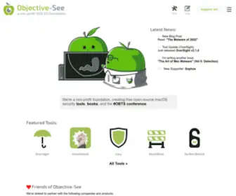Objective-See.org(Objective-See Foundation) Screenshot