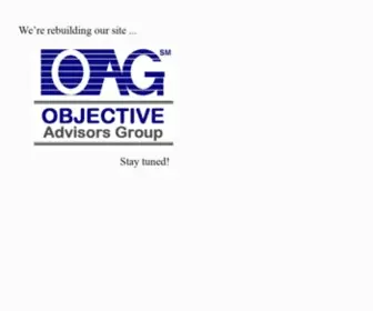 Objectiveadvisors.com(Objective Advisors Group) Screenshot