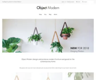 Objectmodern.com(Object Modern) Screenshot