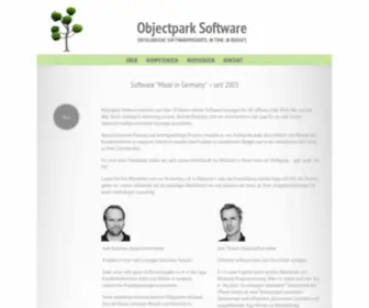 Objectpark.net(Objectpark) Screenshot