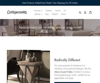 Objectshq.com(ObjectsHQ) Screenshot