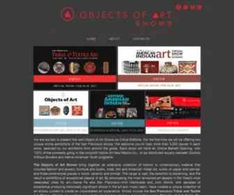 Objectsofartshows.com(Objectsofartshows) Screenshot