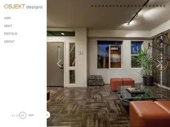 Objektdesigns.com(Interior Design) Screenshot