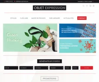 Objet-Expression.com(OBJET EXPRESSION) Screenshot