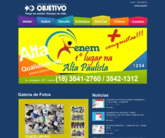 Objetivojunqueiropolis.com.br(Escola 13 de Junho / Colégio Objetivo) Screenshot