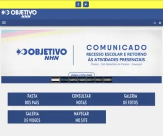 Objetivonhn.com.br(Objetivo NHN) Screenshot