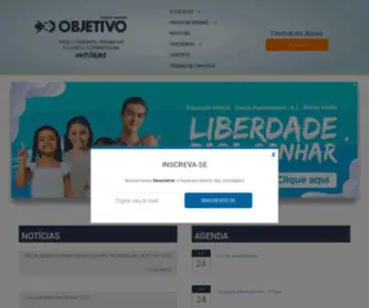 Objetivopa.com.br(Colégio Objetivo) Screenshot