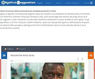 Objetivoreggaeton.com(Objetivo Reggaeton) Screenshot