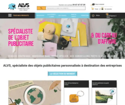 Objets-Publicitaires-ALVS.fr(ALVS) Screenshot