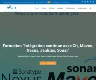 Objis.com(Spécialiste formation Java depuis) Screenshot
