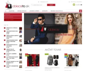 Oblecsito.sk(OBLECSITO) Screenshot