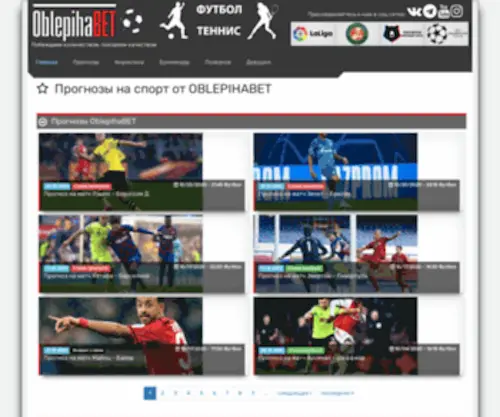 Oblepihabet.ru Screenshot