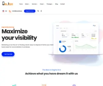 Obligr.com(AI, Blockchain, Metaverse, NFT, Cloud Company) Screenshot