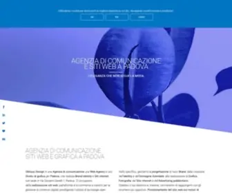 Obliquodesign.com(Agenzia di comunicazione Padova siti web) Screenshot