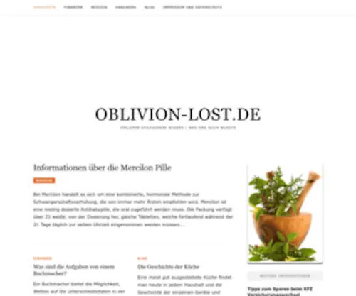 Oblivion-Lost.de(Oblivion Lost) Screenshot