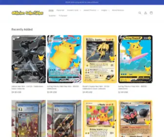 Oblivioncollectibles.com(Oblivion Collectibles: Pokémon Sealed Product & Graded Cards) Screenshot