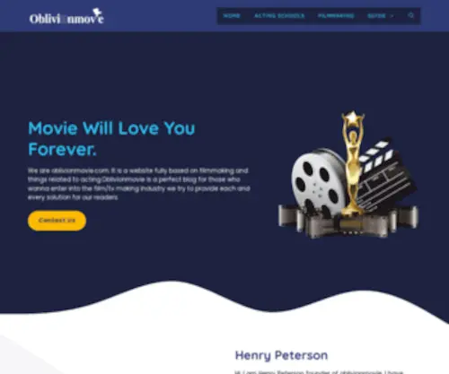 Oblivionmovie.com(Movie Will Love You Forever) Screenshot