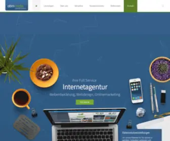OBM-Media.de(OBM-Media Internet-Solutions) Screenshot