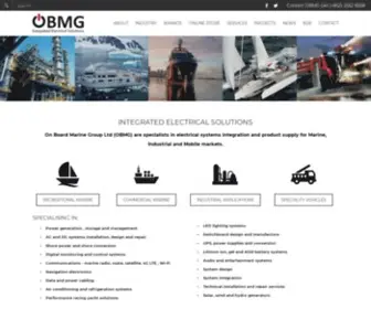 OBMGHK.com(On Board Marine Group Ltd) Screenshot