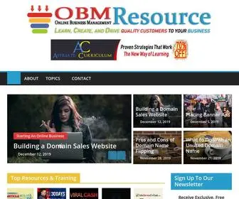 Obmresource.com(OBM Resource) Screenshot