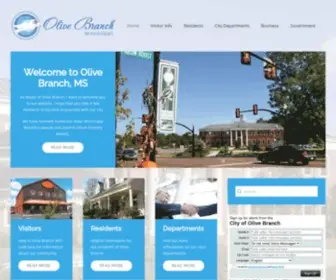 OBMS.us(The City of Olive Branch) Screenshot